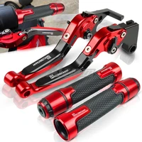 motorcycle accessories for ducati hypermotard 939 2018 folding brake clutch levers and anti skid handlebar grips hand bar ends