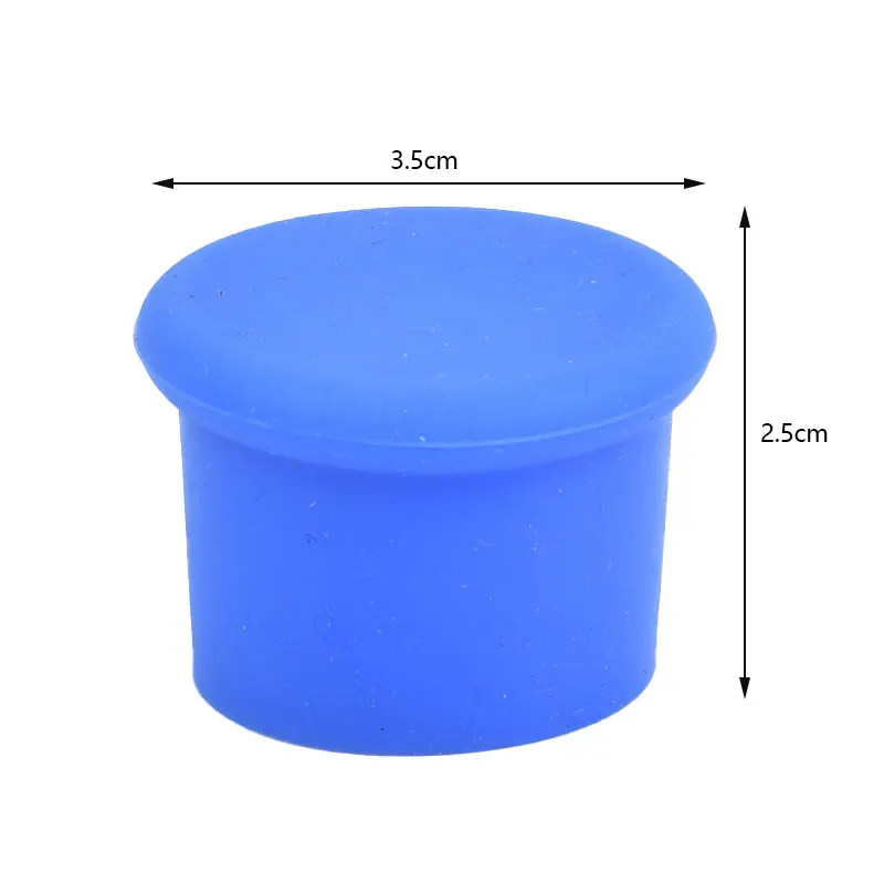 

5Pcs Reusable Wine Beer Cover Bottle Cap Silicone Stopper Beverage For Home Bar Stopper Cover