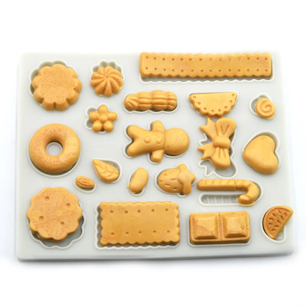 Мультяшный персонаж и бант в форме сердца помадка торт силиконовые формы печенье