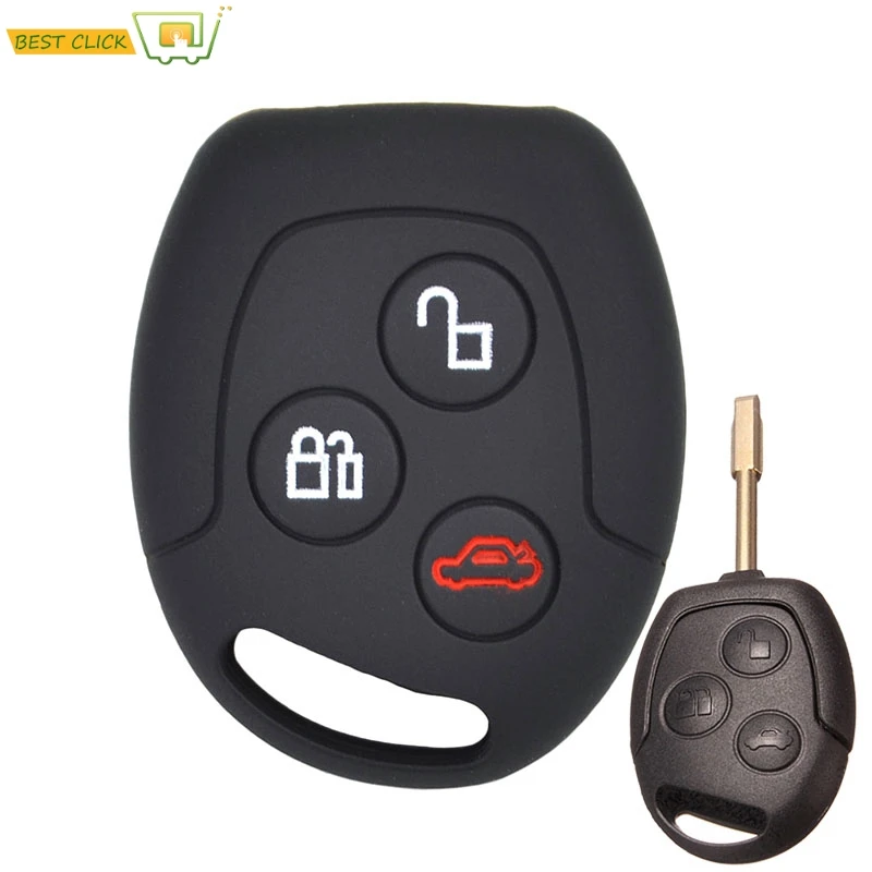 Силиконовый чехол для ключей Ford Focus KA Galaxy Mondeo Transit Connect Cougar Puma Fushion|for ford|silicon case for
