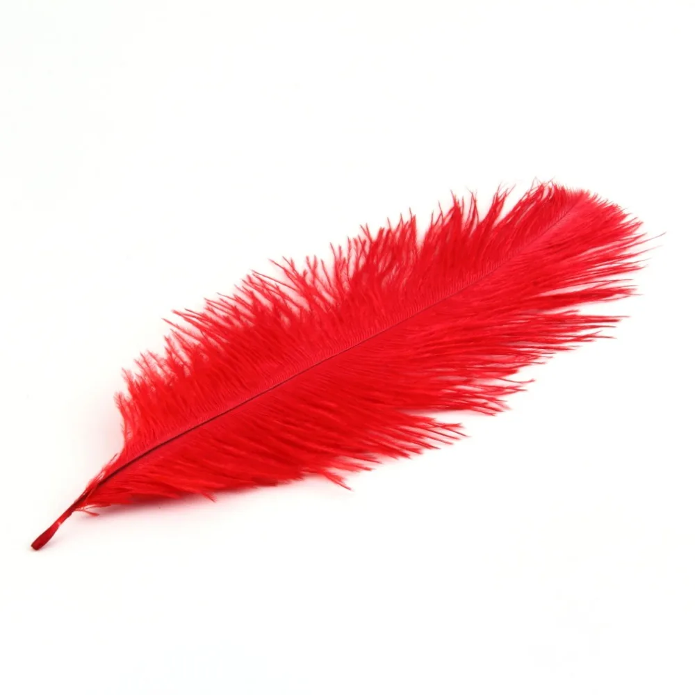 Красочные высококачественные натуральные перья страуса подходят к Рождеству