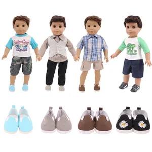 Кукольная одежда, Мультяшные очки, очки-черепахи, набор для 18-дюймовых американских и 43 см Реборн, новорожденный, Логан, мальчик, кукла для девочек, подарки в Россию