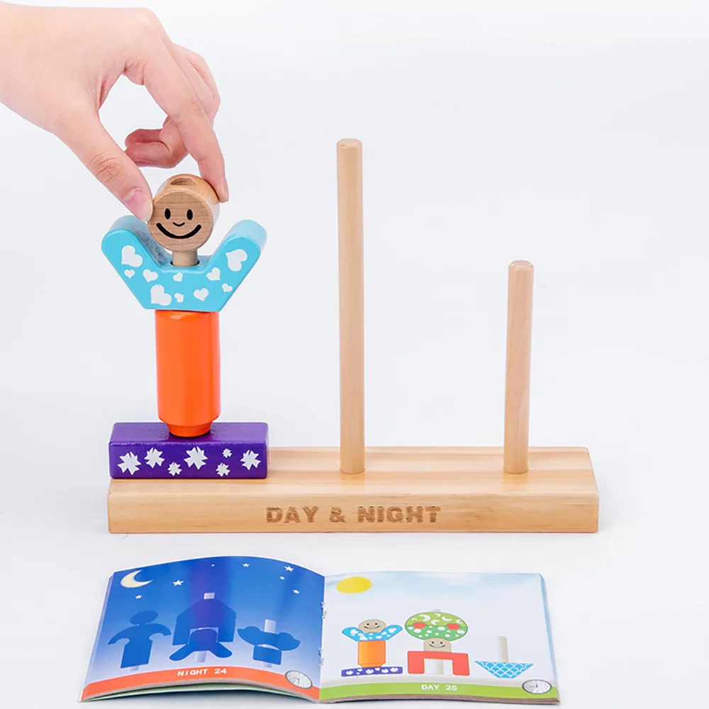 

Montessori Learning Wooden Toys for Children Building Block Childrens Educational Toys Montessori Puzzle Educational Wooden Toy