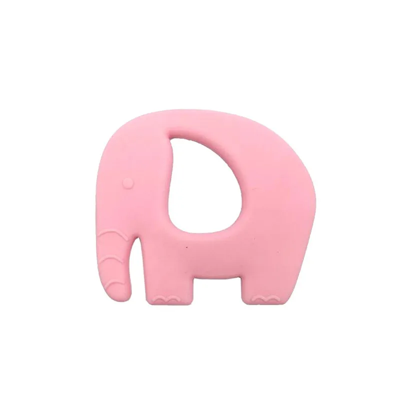 Грызунки из пищевого силикона для детей подвески сделай сам в виде слона