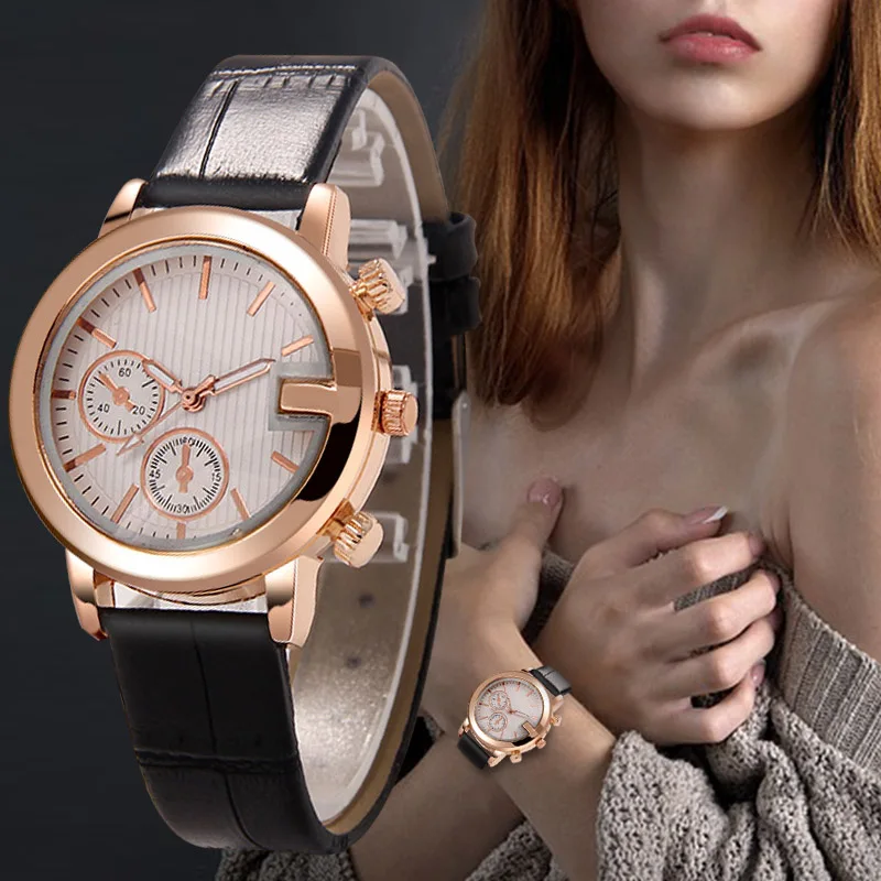 WJ-7913 Модные кварцевые наручные часы в минималистичном стиле женские простые