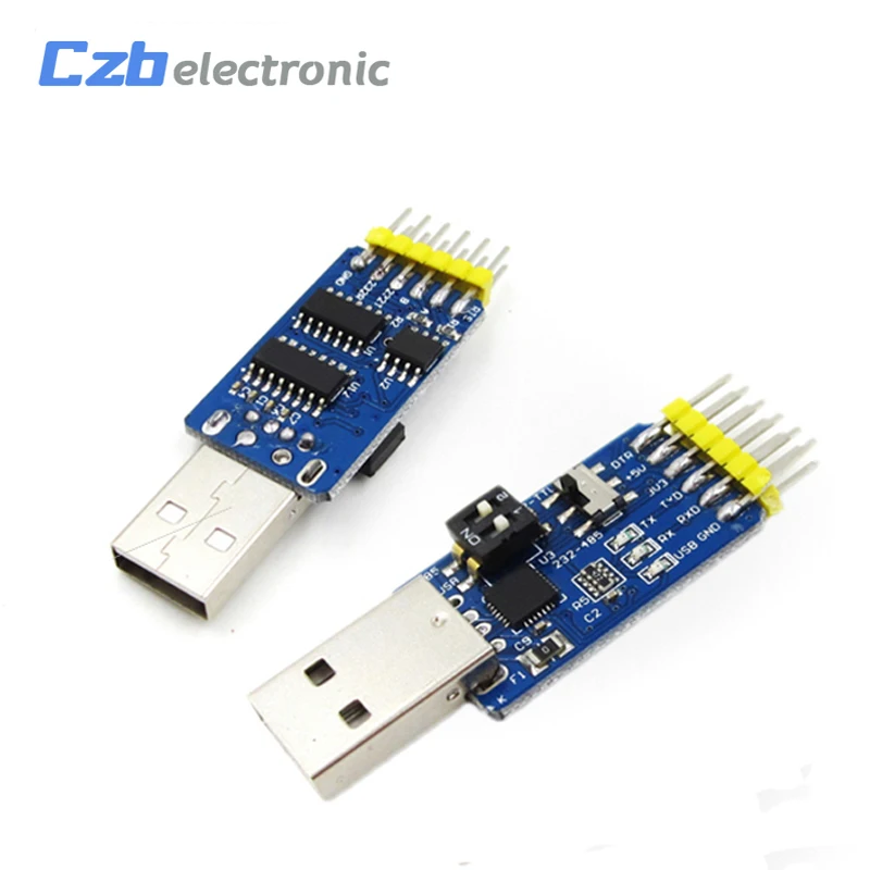 1 шт. USB CP2102 для ttl RS232/RS485 Многофункциональный конвертирующий модуль 6 в 1|Модули