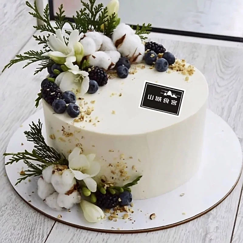 10 шт. украшения для торта хлопковый цветочный штекер конус сосны выпечки