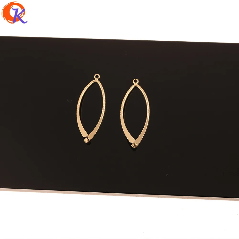 

Cordial Design 30Pcs 14*36MM Jewelry Accessories/Earrings Connectors/DIY Making/Genuine Gold Plating/Hand Made/Earring Findings