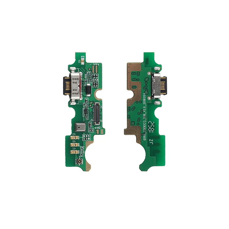 USB Board Алессер для Cubot X19 USB разъем плата для зарядки сборочная часть для Cubot X19 сканер отпечатков пальцев сенсор гибкий кабель для телефона аксессуары - Цвет: USB Board