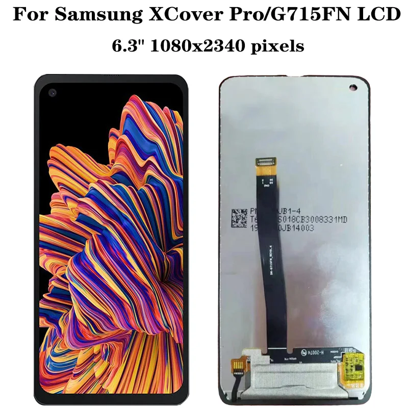 Pantalla LCD Original G715 de 6,3 pulgadas para m&oacute;vil, montaje de digitalizador de pantalla t&aacute;ctil Xcover Pro SM-G715FN/DS para Samsung Galaxy X, G715FN-1