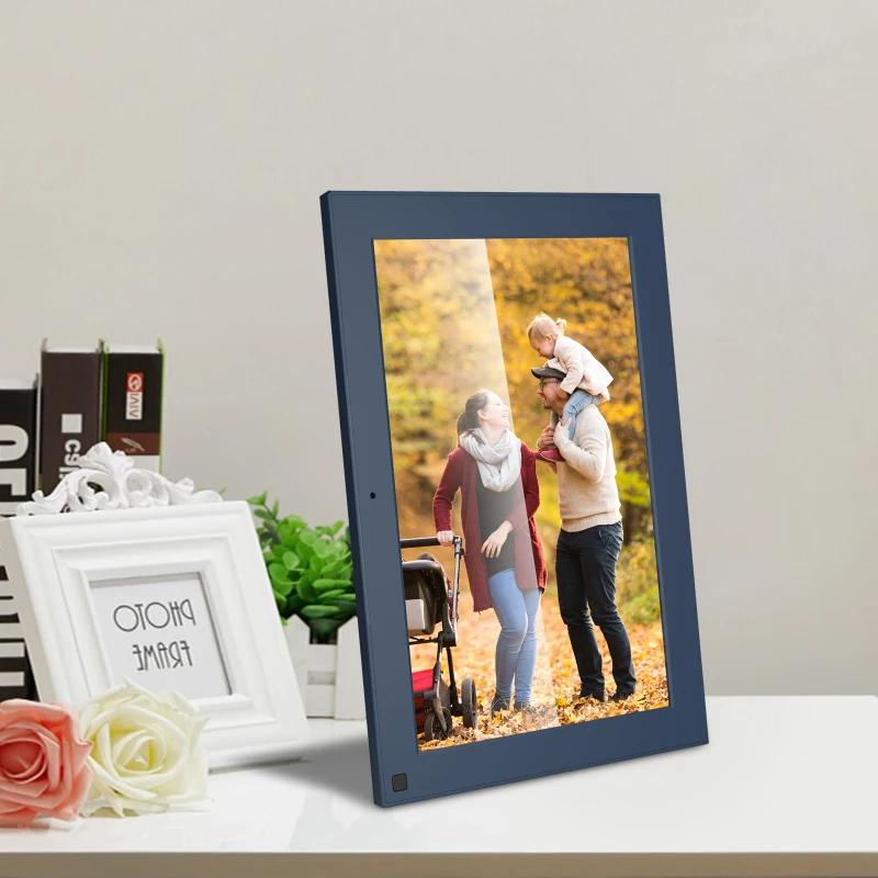 

10.1 Inch WiFi Digital Picture Frame Cloud Digital Photo Frame With Motion Sensor 16GB Memory with Picture/Music/Movie/Calendar