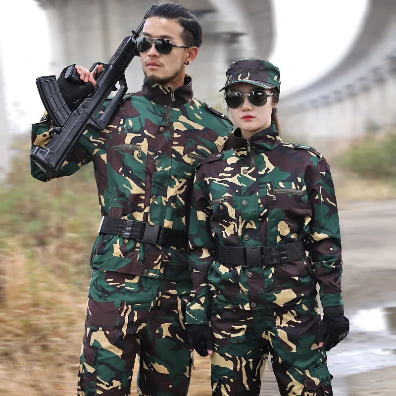 

Outdoor Special Forces Man Military Unifroms Summer Hunter Soldier Tactical Cobat Army Suit Camouflage Airsoft 2PCS Outfits