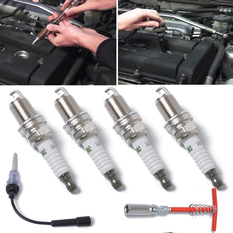 Высокое качество 4 шт DENSO для 90919-01233 SK16HR1 иридиевая Свеча зажигания