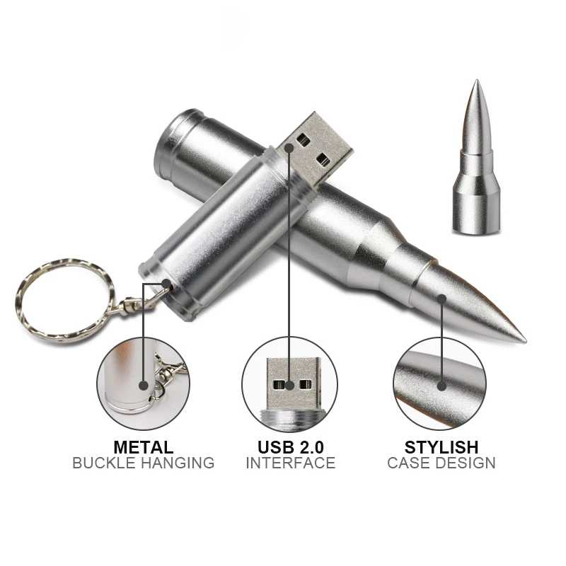 Металлический флеш-накопитель 128 ГБ USB 64 32 16 8 флешка карта памяти u-диск