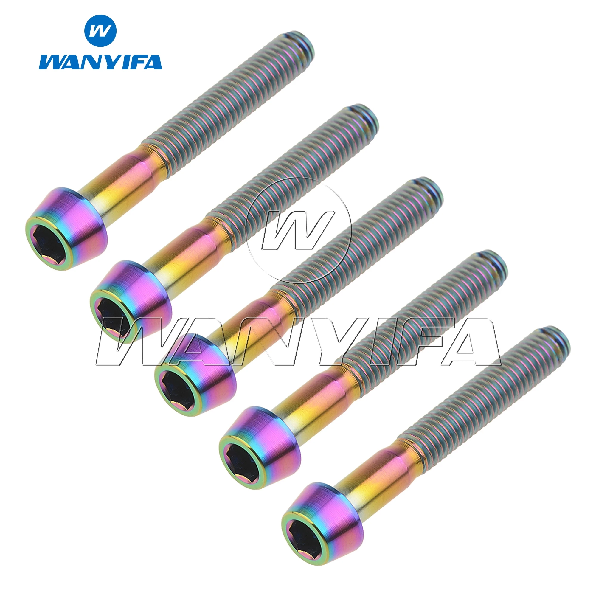 Wanifa 5 шт. Титан Ti Болт M5 35 мм m5x35мм винт велосипед запчасти|bike bicycle parts|bicycle partsscrew bike |