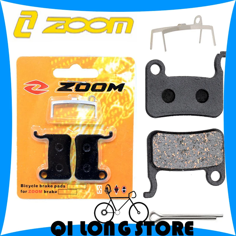 

ZOOM MTB Bicycle Disc Brake Pads semi-metal Disc Brake Pads for Shimano HB100 HB875 HB870 M595 M596 M585 775 M535 Disc Brake
