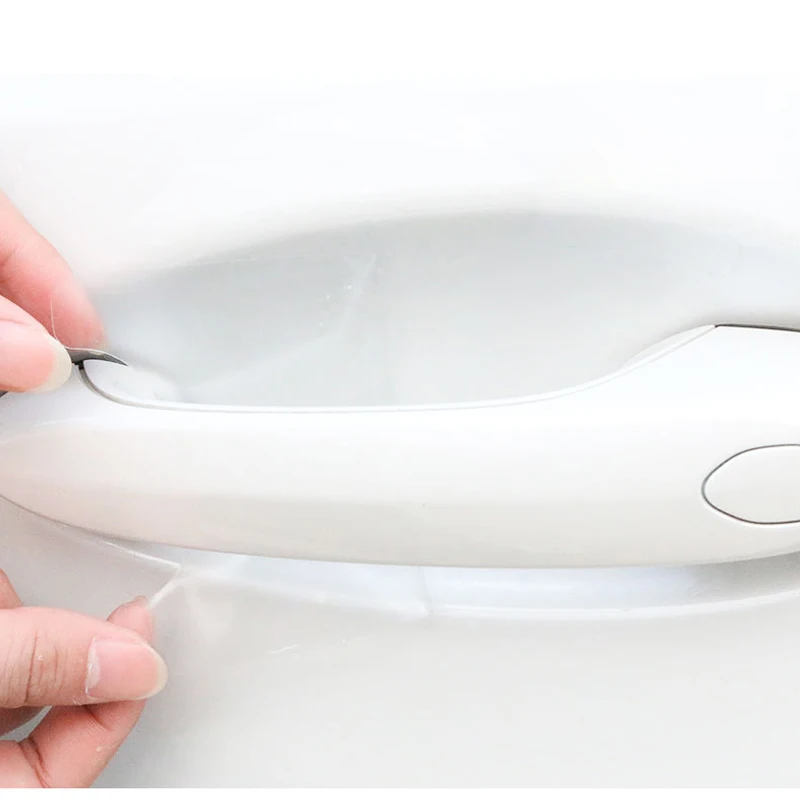 4 шт. ТПУ невидимая защитная пленка на дверную ручку автомобиля для Jeep Renegade Compass