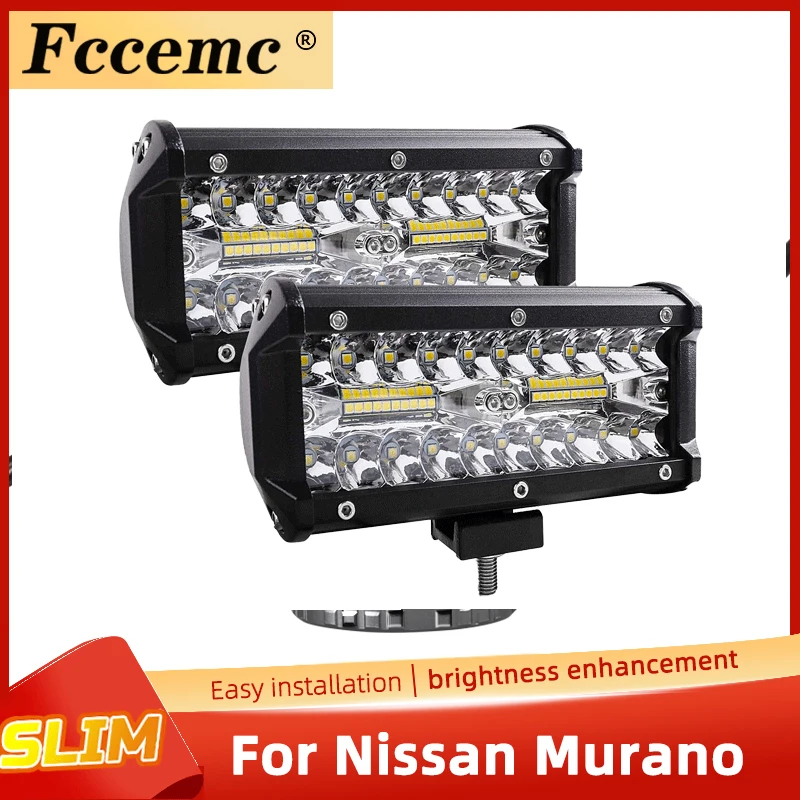 

Small Barra Foco Beacon Headlight Niva Slim Additional Flush Fog Led Flashlight Product Worklight Luminescence For Nissan Loulan
