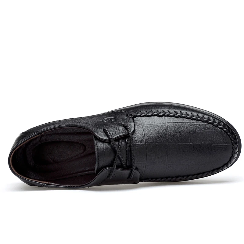 Мужские туфли из натуральной кожи летние мужские дерби дизайнерская обувь для