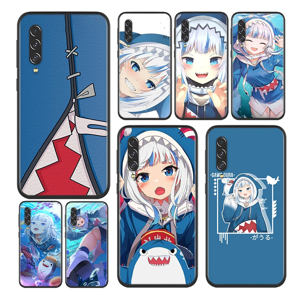

Phone Case For Samsung A30 S A40 S A2 A20E A20 S A10S A10 E A90 A80 A70 S A60 A50S Hololive Usada Pekora gawr gura Black Cover