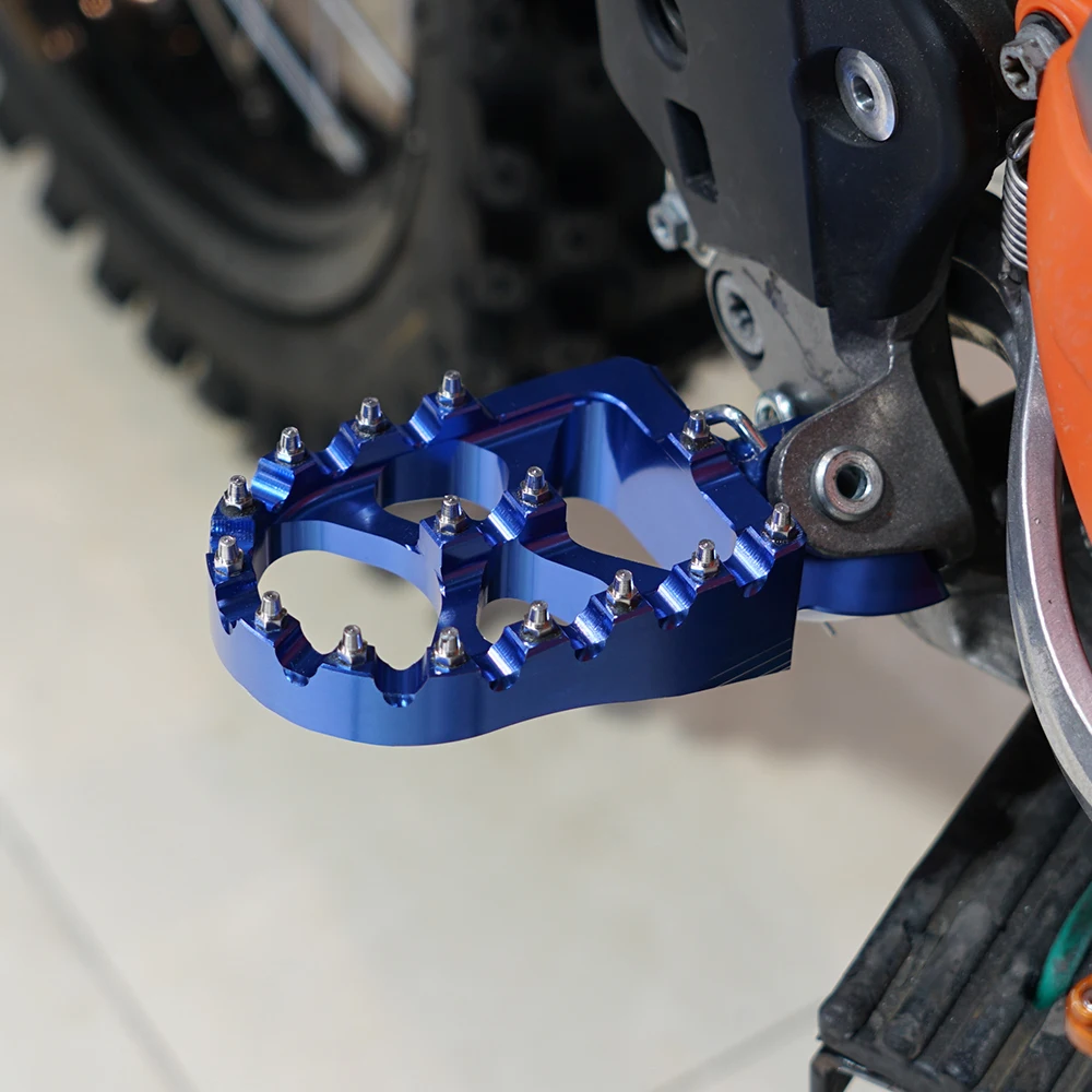 Подножки для Yamaha YZ85 YZ125 YZ250 YZ125X YZ250X YZ250F YZ450F WR250F WR450F 7075 2017 57 мм 2018|Подставки под ноги|