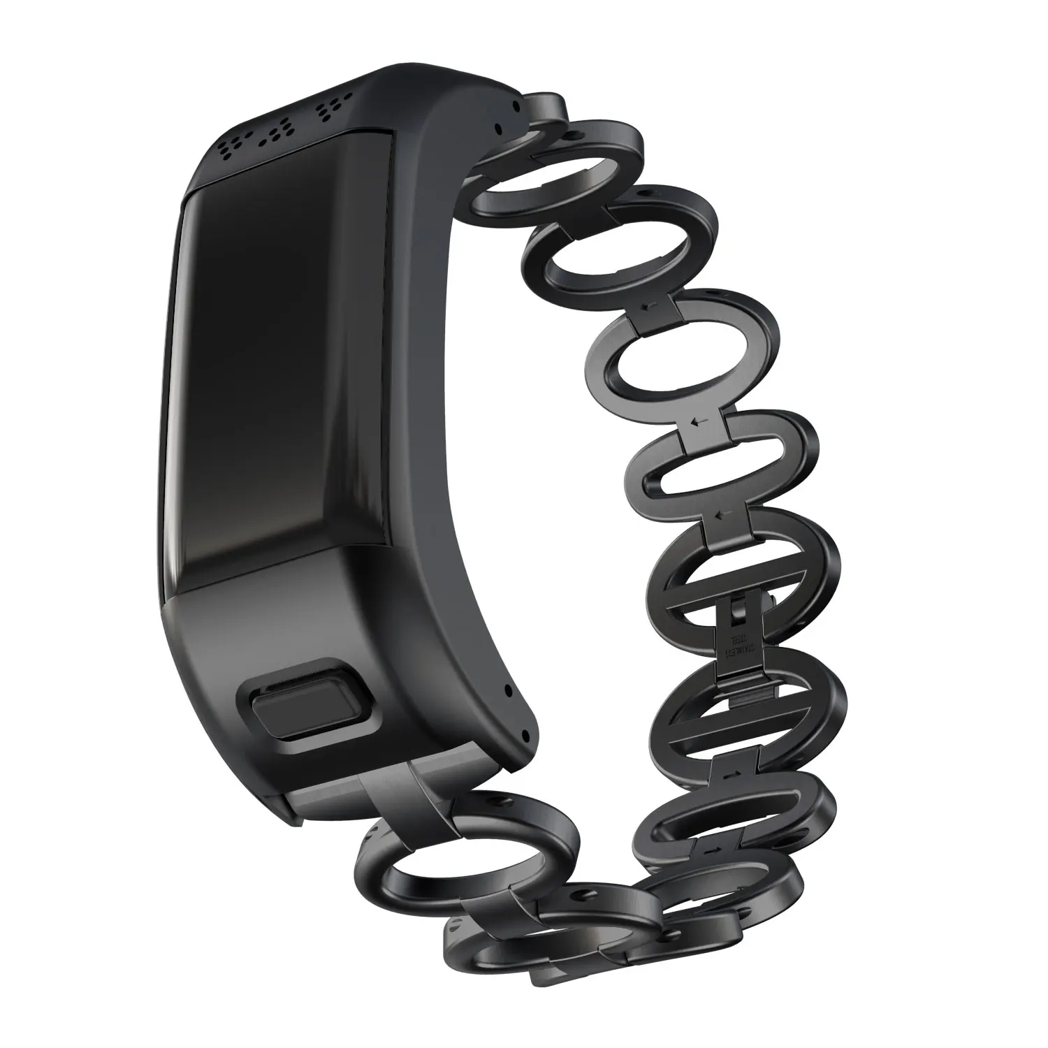 Ремешок из нержавеющей стали для Garmin Vivosmart HR полосы эллиптический стиль металлический браслет Repalcement для Vivosmart HR SmartWatch