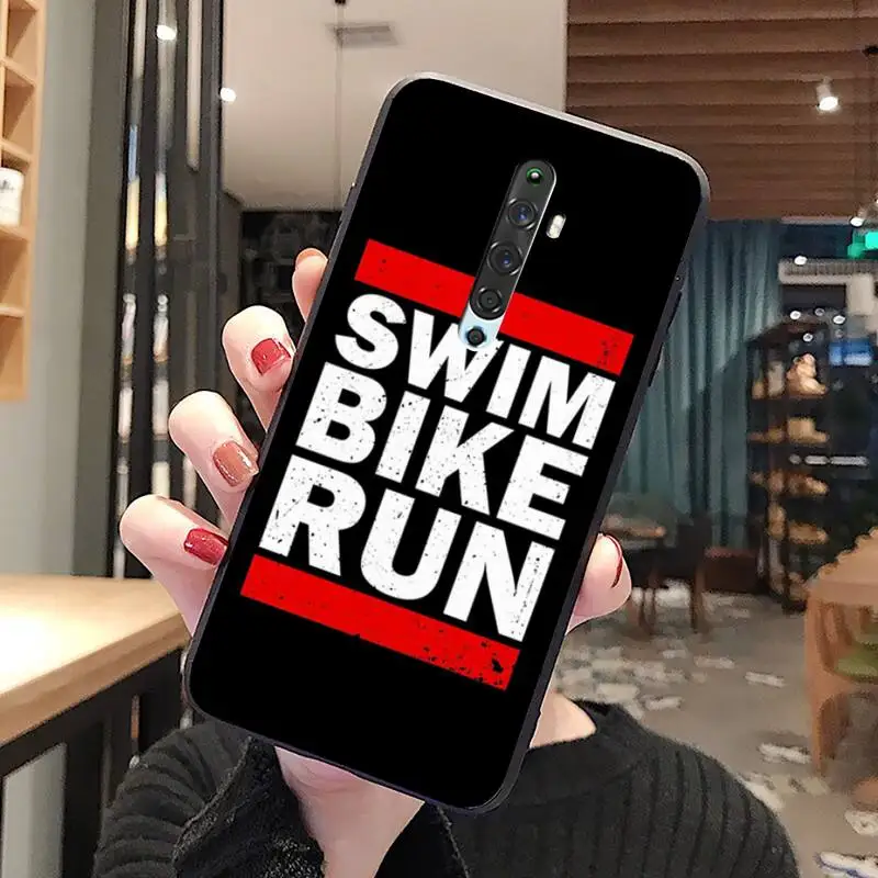 Ironman Триатлон плавать велосипед для Oppo A5 A9 2020 Reno2 z Renoace 3pro A73S A71 F11 | Мобильные