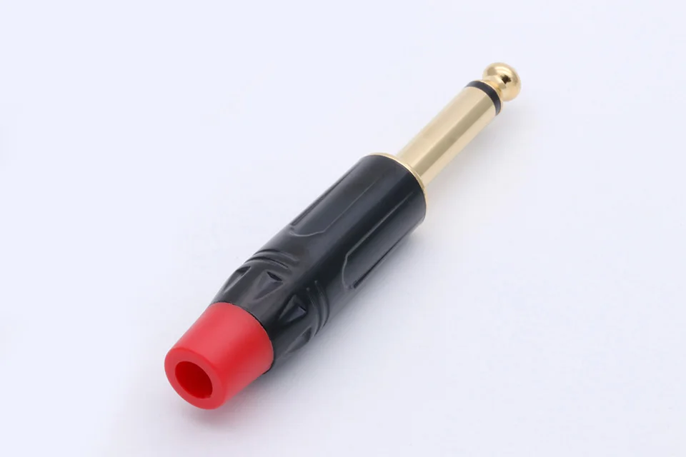 peças tomadas mono macho conector de latão banhado ouro tamanhos