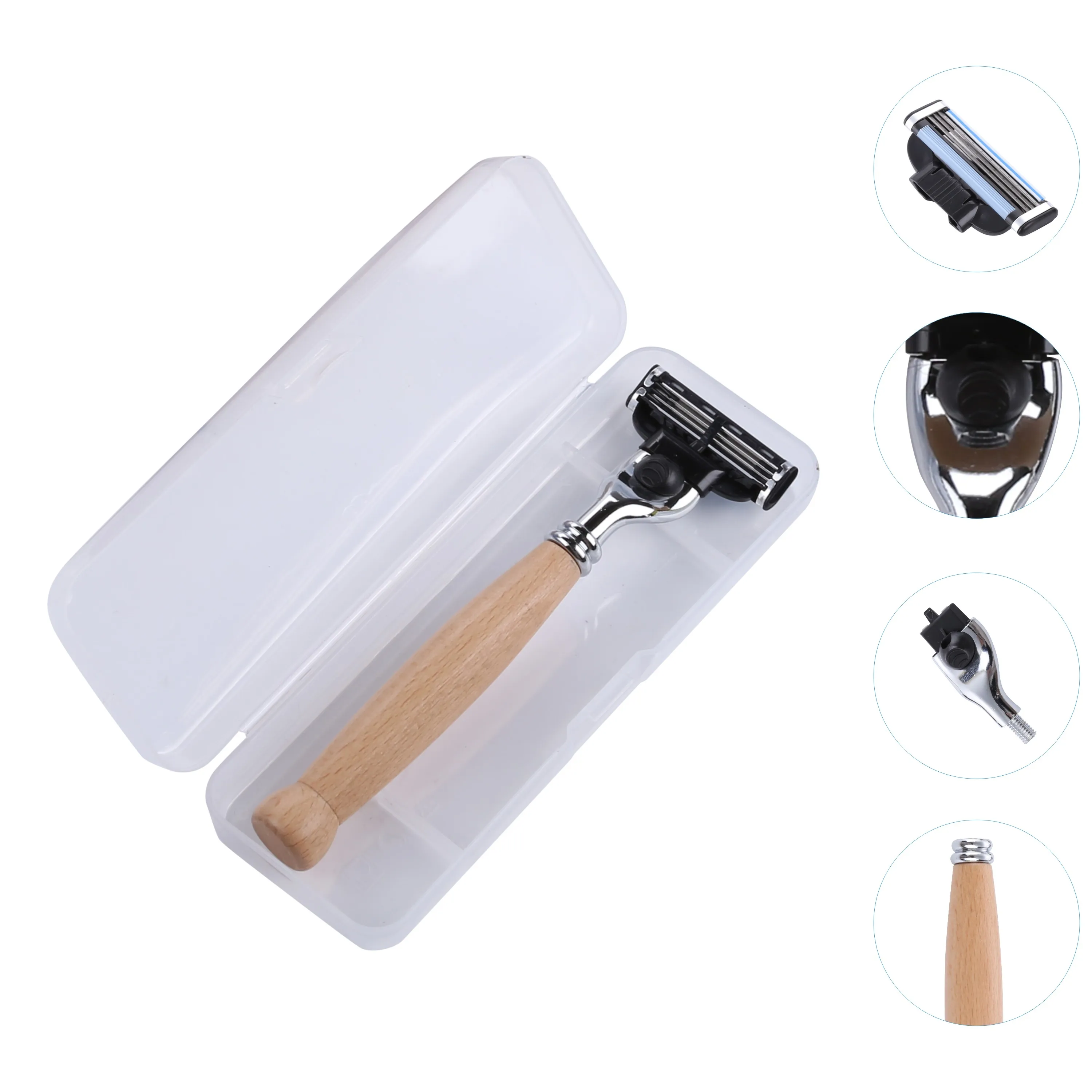 

Триммер мужской ручной, 3 лезвия, 12 лезвий