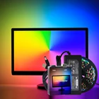 Умный синхронный ТВ фонового освещения красочные Светодиодные ленты 5V RGB ПК, телевизор, монитор Подсветка полосы света 10 м костюм лента