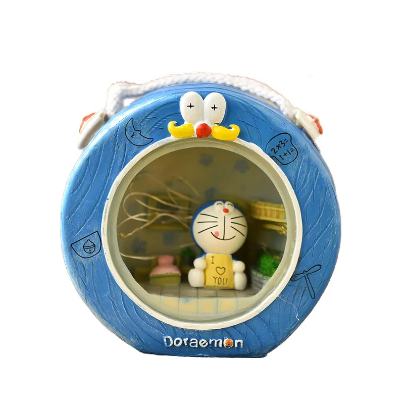 Светодиодная звезда Doraemon ночсветильник экшн-фигурки Дораэмон кукла игрушка