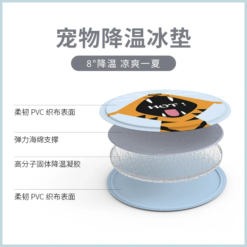 Коврик для кошки Круглый теплый коврик животных песка туалета поднос кошек