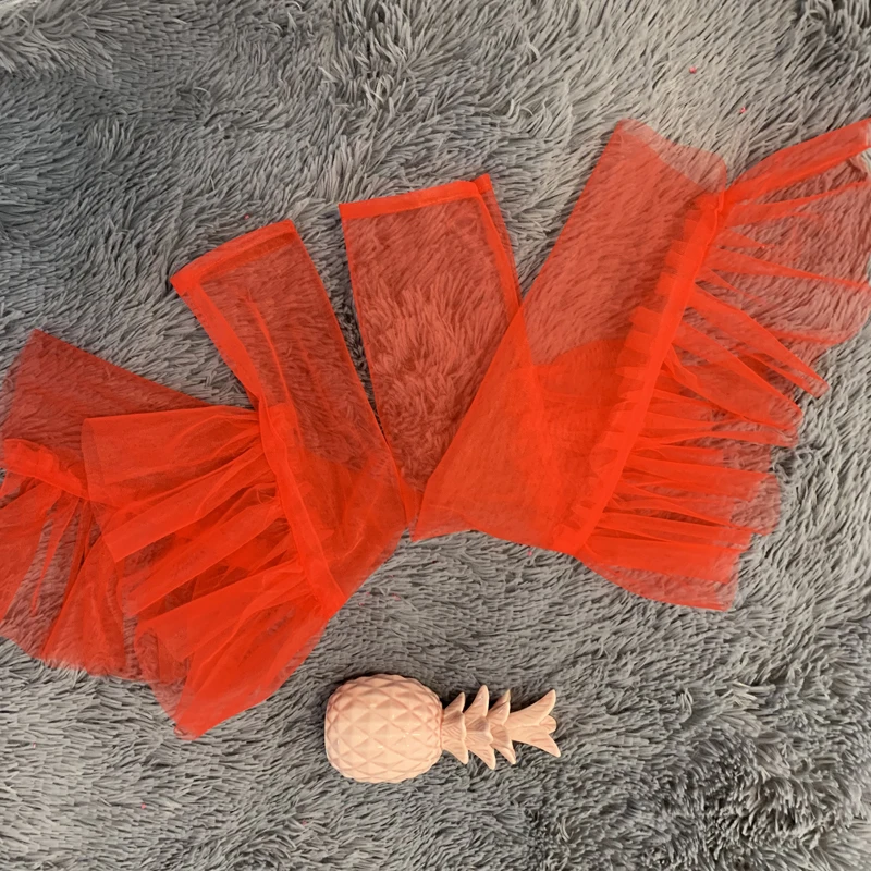 5 цветов модные пушистые сетчатые рукава женские перчатки феи с кружевными