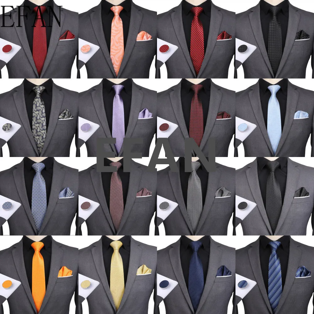 Мужские галстуки 8 см темно синие классические жаккардовые удлиненные Галстуки