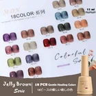 15 мл коричневого цвета желе УФ Гель-лак био-Гели Soak Off прозрачные Гель-лак для ногтей, длительного действия, основа, лак для ногтей Лаки нужно Базовое покрытие