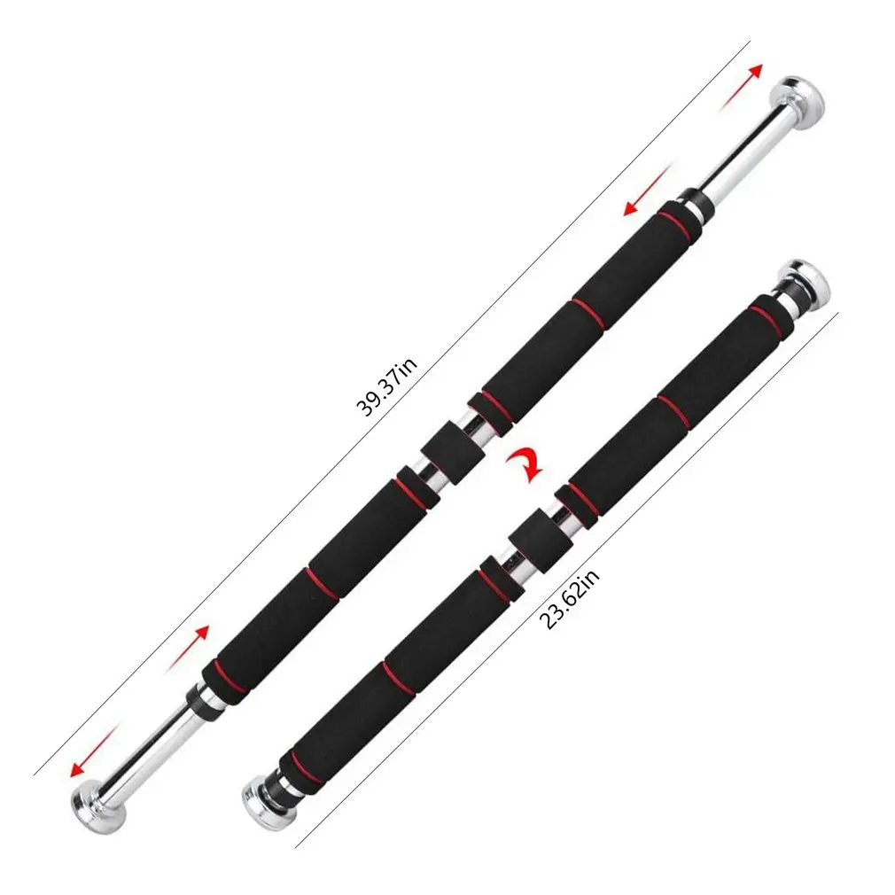 

Home Exercise Adjustable Door Horizontal Bars Workout Gym Chin Up Training Bar Sport Fitness Equipments