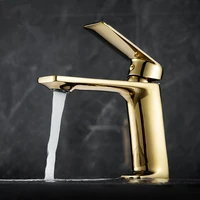tuqiu gold bathroom faucet basin faucet mixer tap blackchrome wash basin faucet hot cold waterfall faucet brass new arrivals