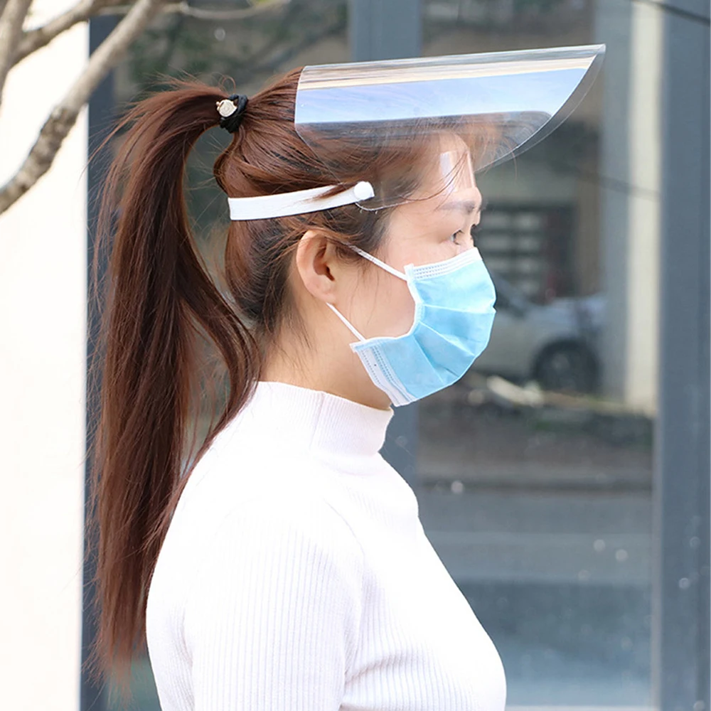 KitchenTransparent анти-капли вертел Пылезащитная защита полностью лицевая часть