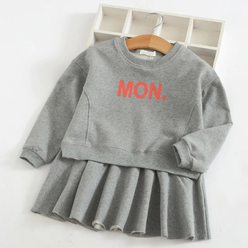 Bear Leader Girls Dress 2020 New Spring Brand Clothes Long Sleeve Bunny Rabbit Lace Strip Design Children Clothing | Детская одежда и