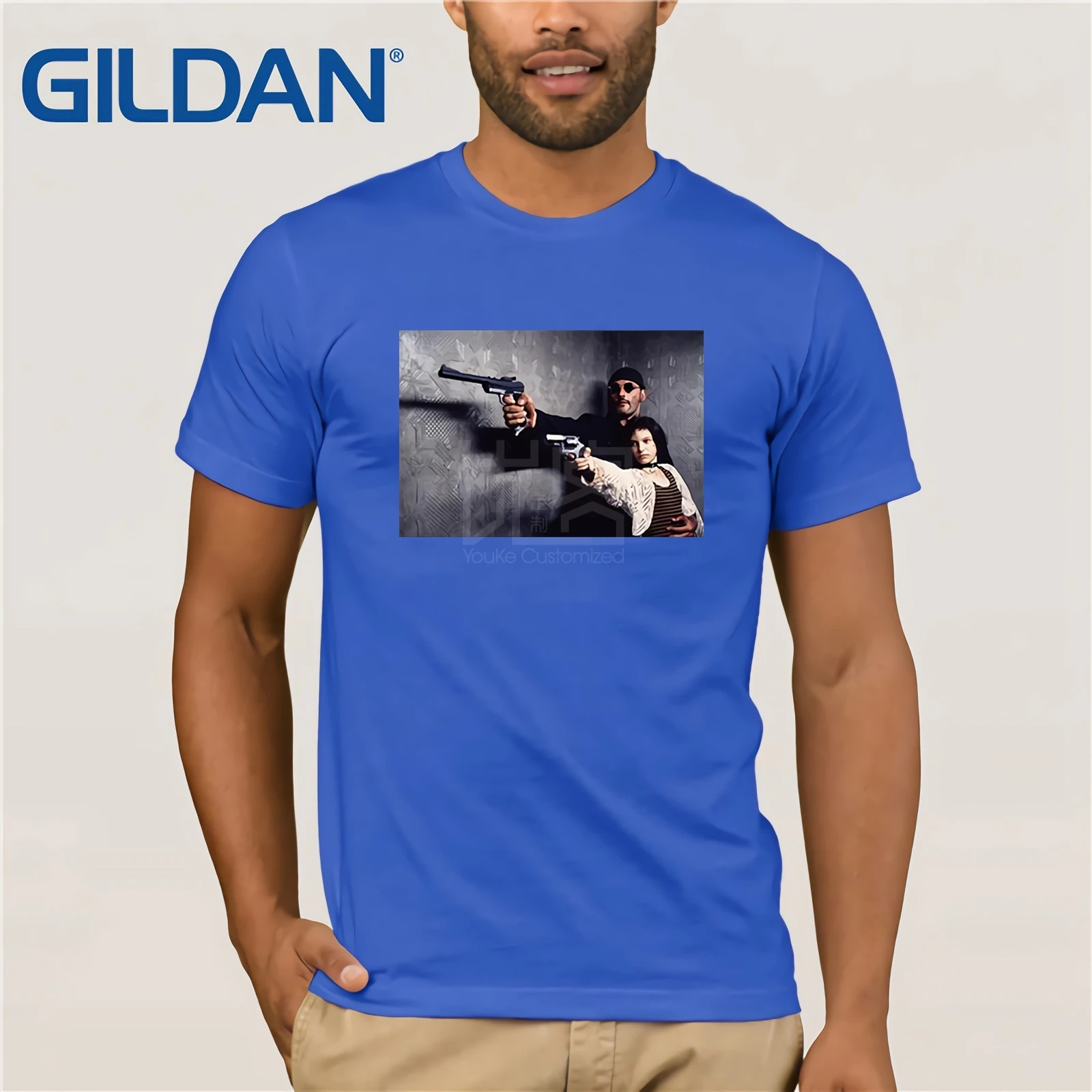 Футболка для мужчин и женщин Leon Teach Matilda Shoot Top Tees рубашка в стиле хип хоп