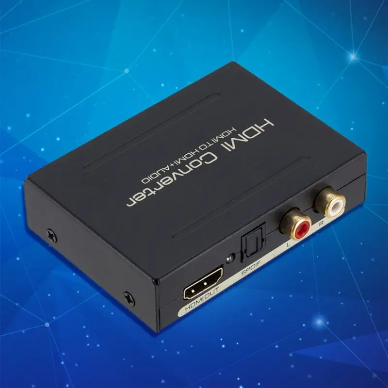 1080P Аудио экстрактор конвертер сплиттер HDMI в Оптический SPDIF RCA L/R|Адаптеры Type-C| |