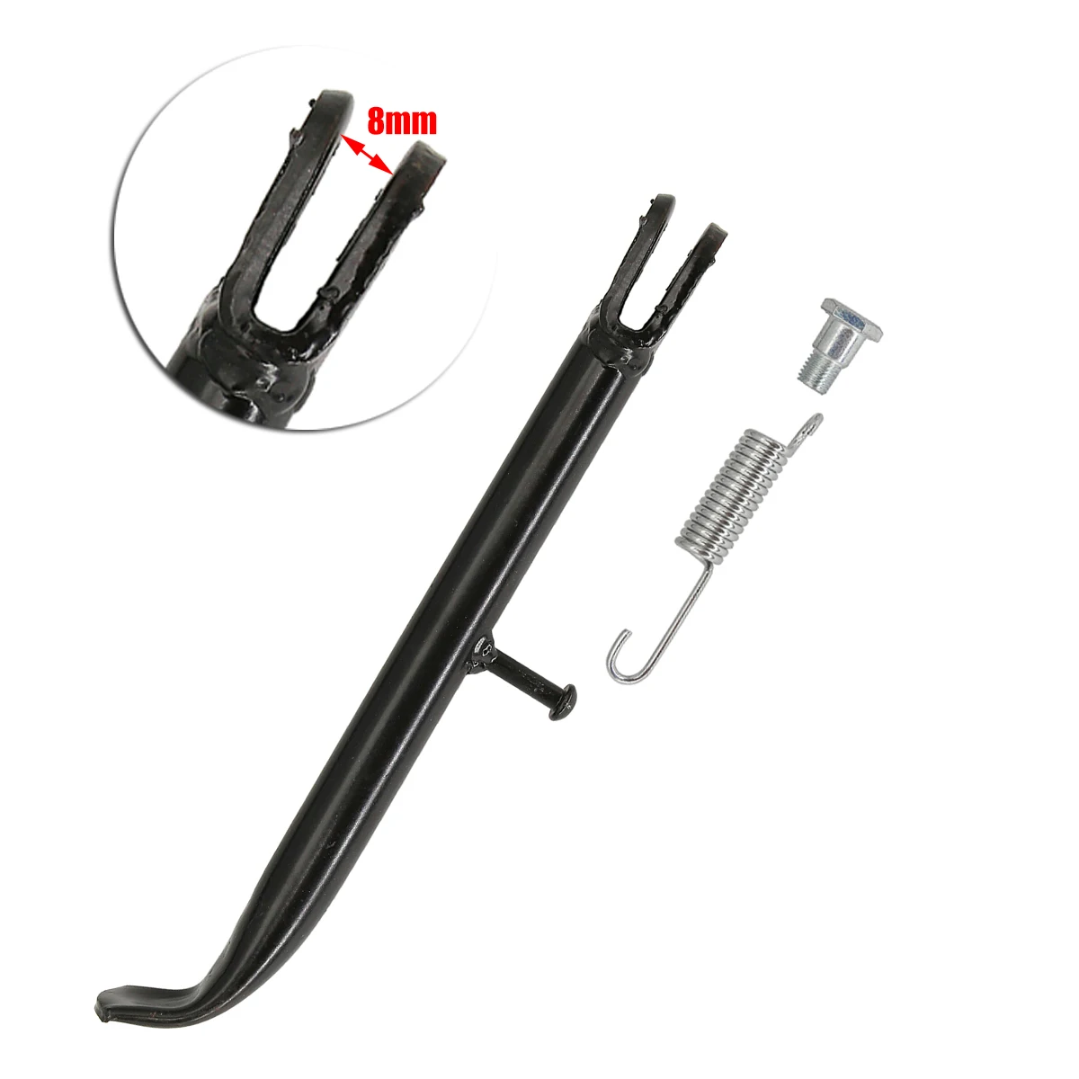 

Motorcycle Sided Bracket Support Feet Frame Stand 208-420mm For Dirt Pit Bike Apollo BSE BBR Honda CRF50/70 Side Kick Stand