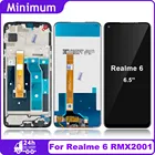 ЖК-дисплей 6,5 дюйма для OPPO Realme 6 RMX2001  Realme 6s RMX2002, сенсорный экран, дигитайзер для Realme 7 RMX2111