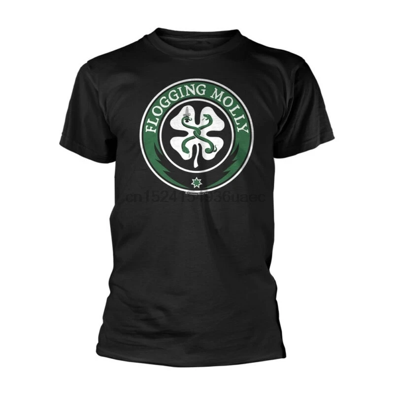 Flogging Molly 'logo' Футболка Neuf Et Officiel|Мужские футболки| |