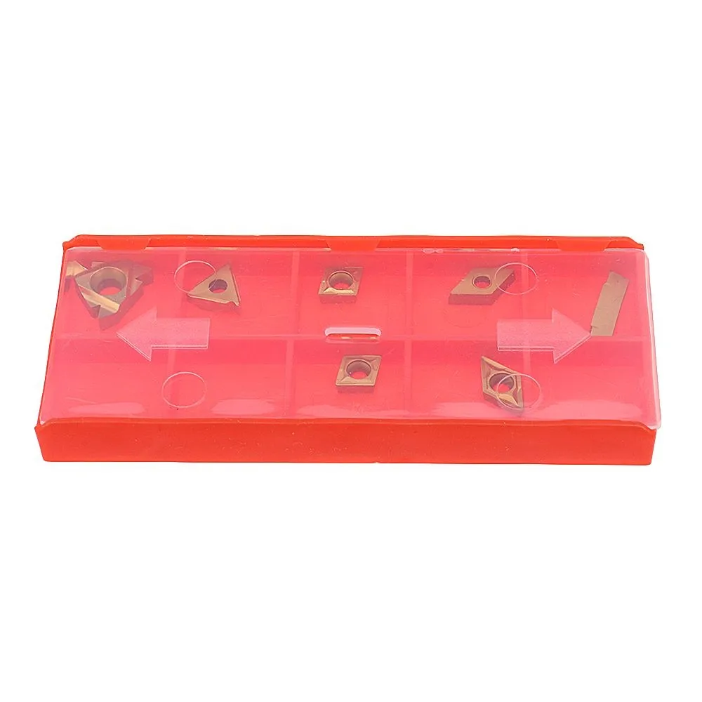 

21pcs 12mm Shank 45HRC Lathe Boring Bar Turning Tool Holder Set With Carbide Inserts For Semi-finishing And Finishing Operations