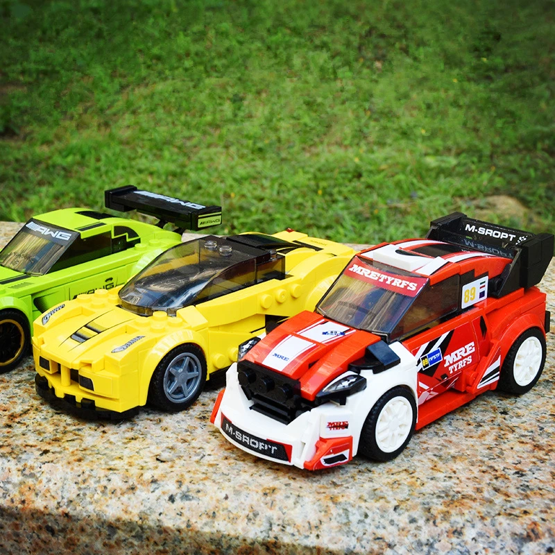 Creator Technic Metro 6R4 R5 Maxi Turbo Champion Супер гоночный автомобиль запчасти ралли