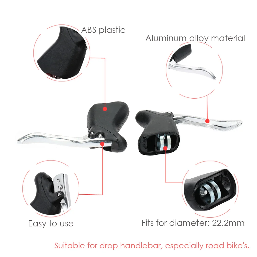 1 пара передние и задние тормозные рычаги из алюминиевого сплава | Спорт