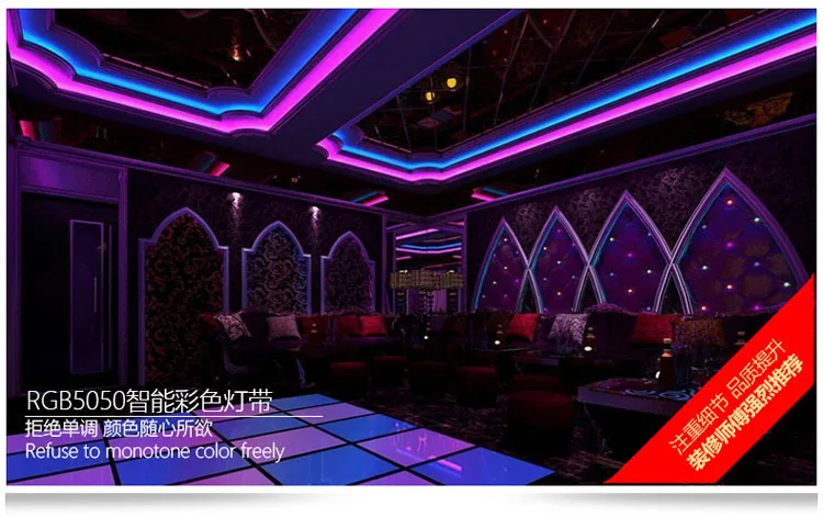 Fanlive 50 м AC220V 110 В Светодиодная лента 5050 60 Светодиодный s/M IP67 водонепроницаемый RGB, 16 цветов веревка освещение для наружного радиочастотного пульта дистанционного управления