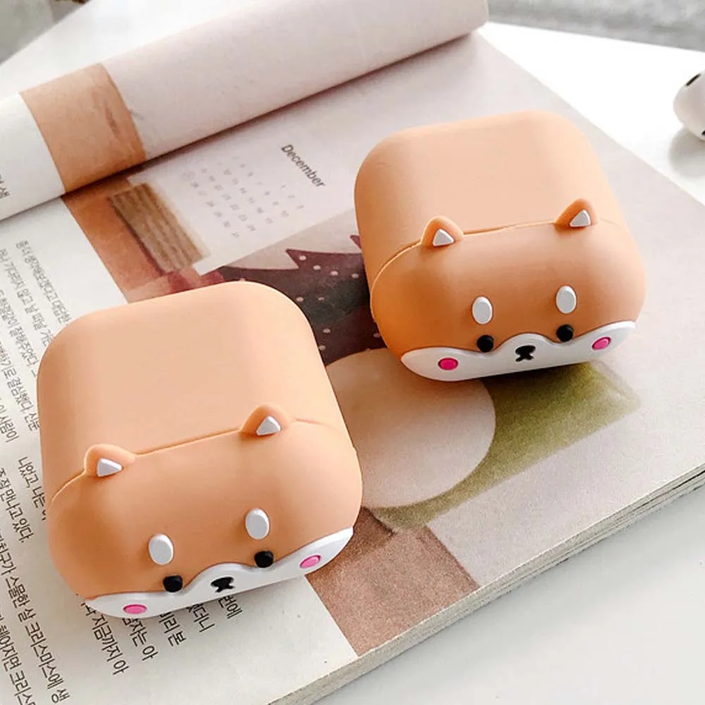 

Чехол для airpods 1, 2 Pro, мягкий силиконовый, с держателем для беспроводных наушников