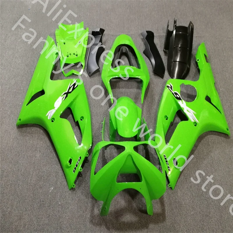 

Green black For Kawasaki ZX6R 636 2003 2004 2003-2004 ZX-6R ZX 6R 03 04 03-04 Fairing Kit (Injection Molding)